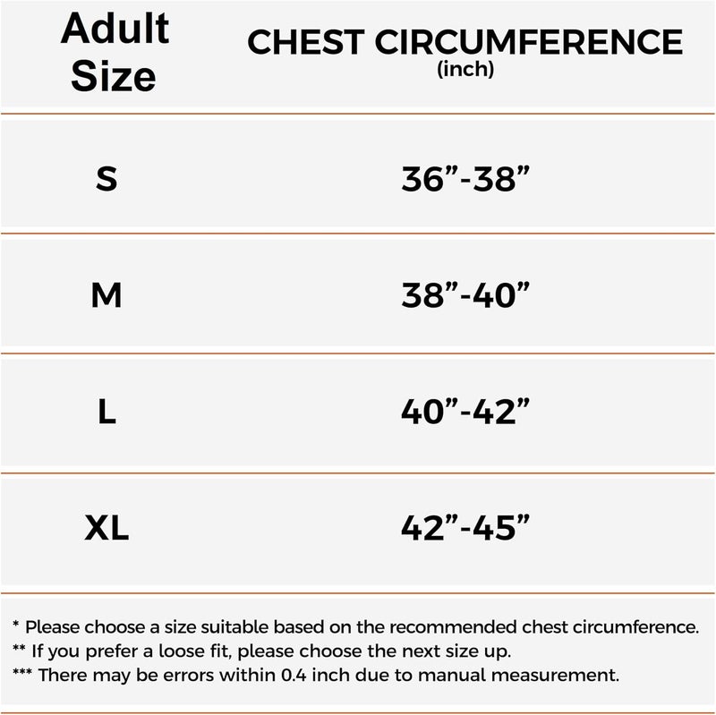 COOLOMG Adult Baseball Chest Protector Mens Padded Shirt Heart Guard Sternum Protection for Football Lacrosse Softball - Image 3